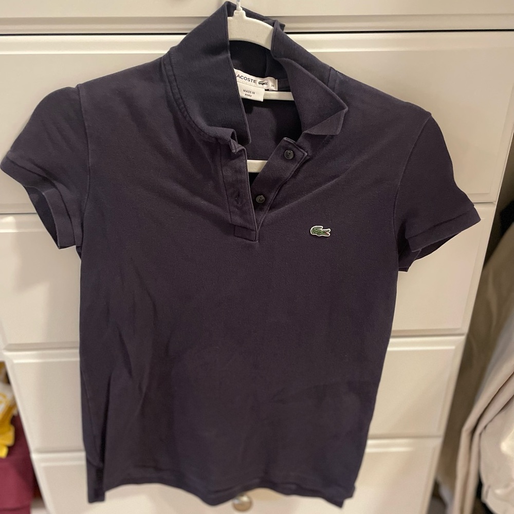 Navy Lacoste Polo